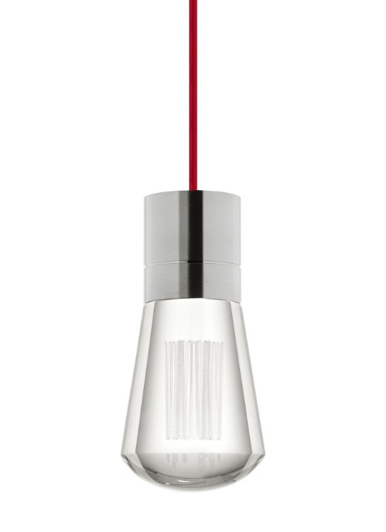 Picture of 9w Alva 30k Satin Nickel 90cri TD-Alva Pendant 7 RD SN -LED930