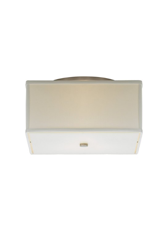Foto para 40w 730lm Chambers 30k Satin Nickel 80cri Chambers Ceiling lg wht sn-LED830