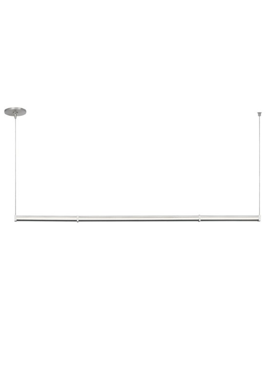 Picture of 16w Gia 30k Satin Nickel 90cri MO-Gia Linear Suspension 300lm/ft, 48IN, SM, sn, -