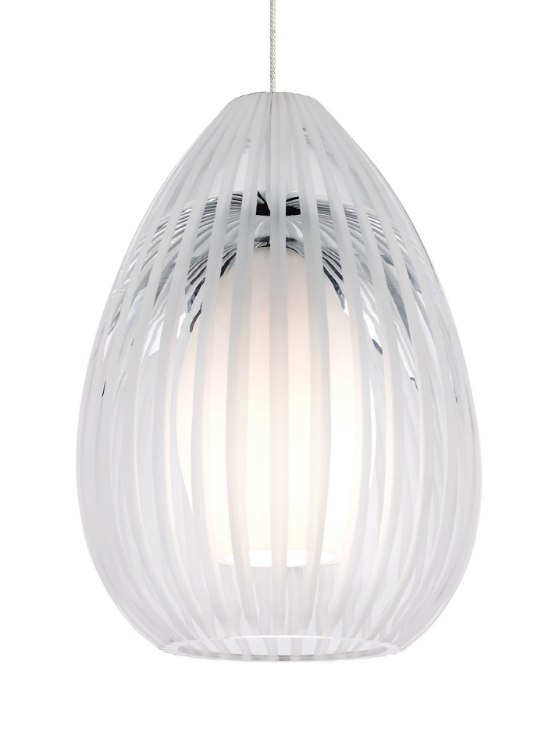 Foto para 35w Ava Chrome MO-Ava Pendant Clear, ch