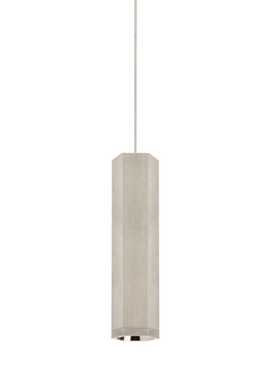 Foto para 8w Blok 30k Satin Nickel/Satin Nickel 90cri MO-Blok Pendant S SN/SN-LED930