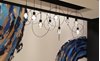 Foto para 15w 290lm Mina 30k Laser Etched Satin Nickel 90cri TD-Mina Pendant 7CLWHsn-LED930