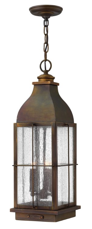 Foto para 5w Outdoor Bingham CAND. LED Clear Seedy Sienna Hanging