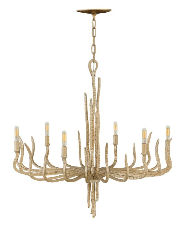 Foto para 60w Chandelier Spyre CAND Champagne Gold Single Tier