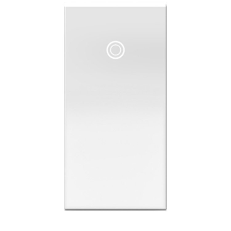 Foto para 15a adorne Paddle White Half-Size Single Pole 3 Way Rocker 1 Module Switch
