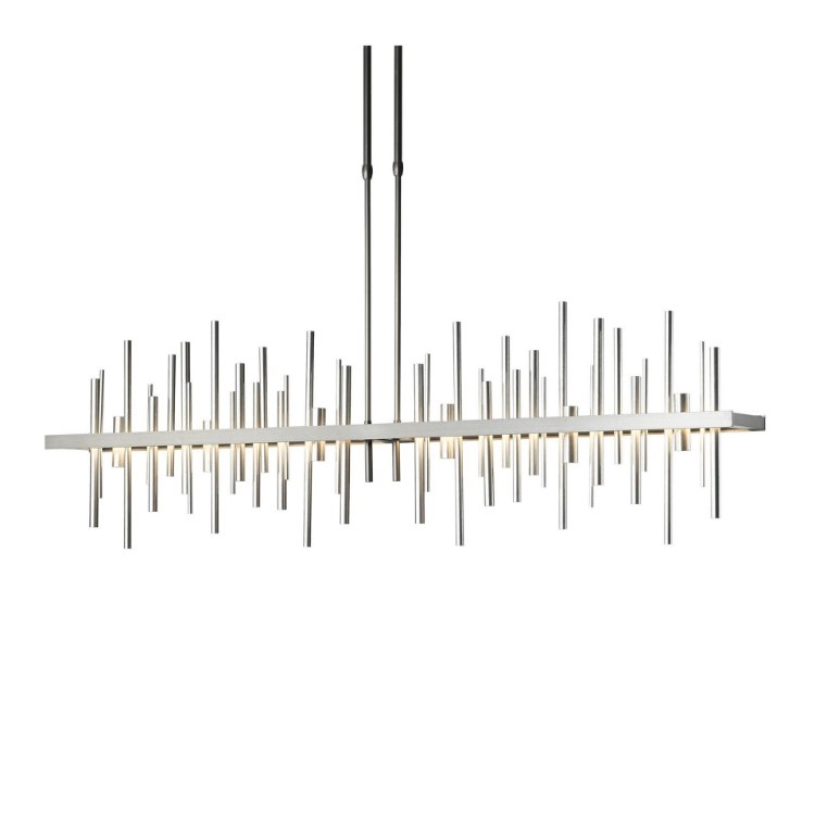 Foto para Cityscape Soft Gold Custom field modify 52–77.5” OAH 39" Canopy Pipes Extension Rods