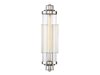 Foto para 60w 5" Pike Polished Nickel 1-Light Wall Sconce