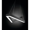 Foto para 15w 1154lm 32"x14" Magnus Charcoal Powder Coated Integrated WW LED Pendant