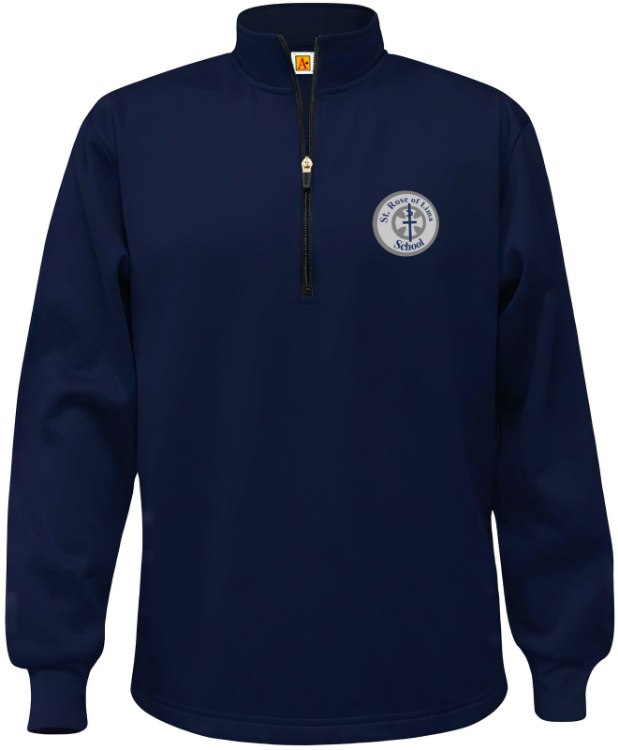 Foto para XL Perf Navy SRL Fleece Quarter-Zip Sweatshirt
