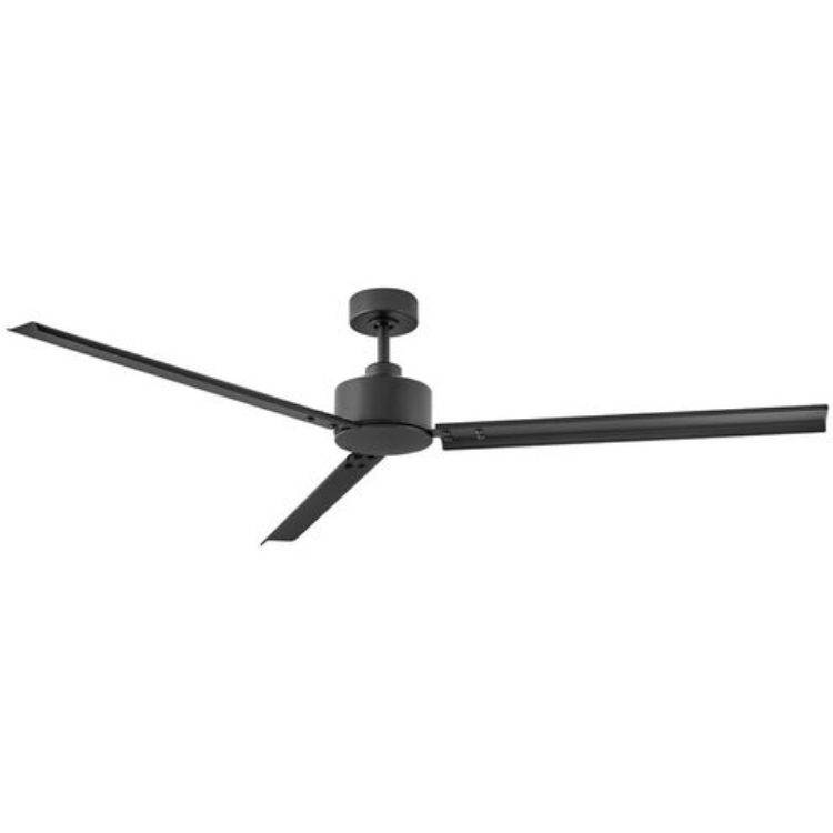 Foto para 72" Indy Matte Black Ceiling Fan