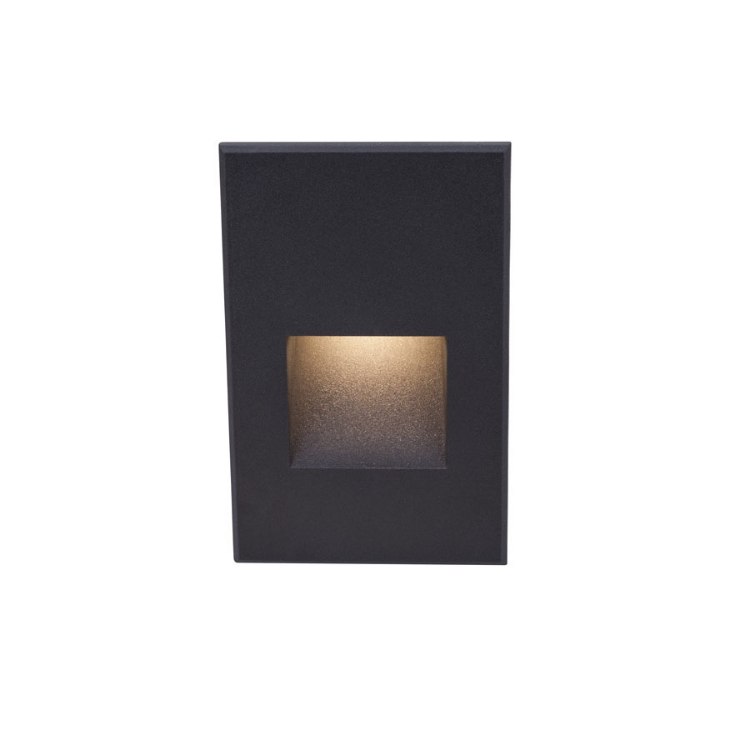 Foto para 3.9w 27k LED200 LEDme Black Finish SW LED Step Light